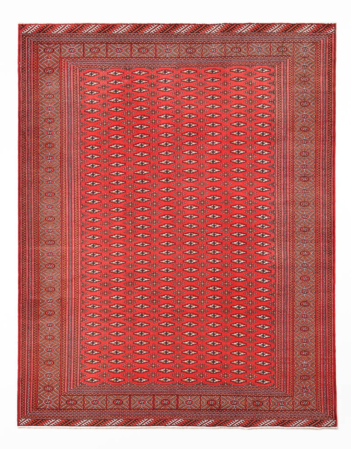 Tappeto Turkaman - 340 x 259 cm - rosso