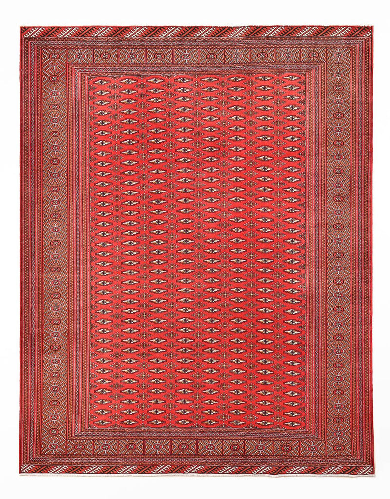 Tappeto Turkaman - 340 x 259 cm - rosso