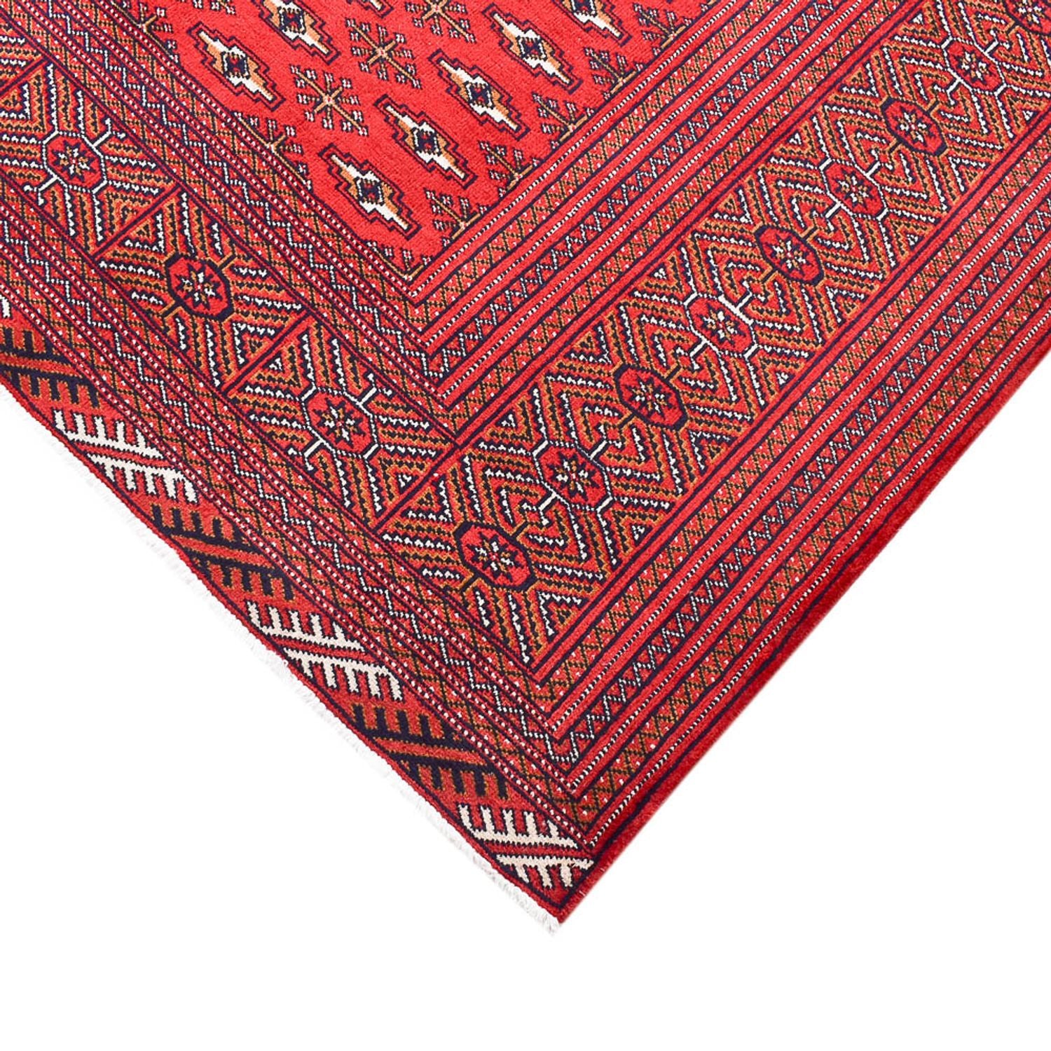 Tappeto Turkaman - 340 x 259 cm - rosso