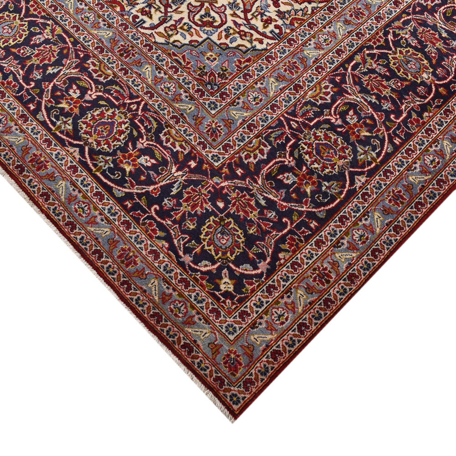 Tappeto Persero - Keshan - 393 x 294 cm - rosso