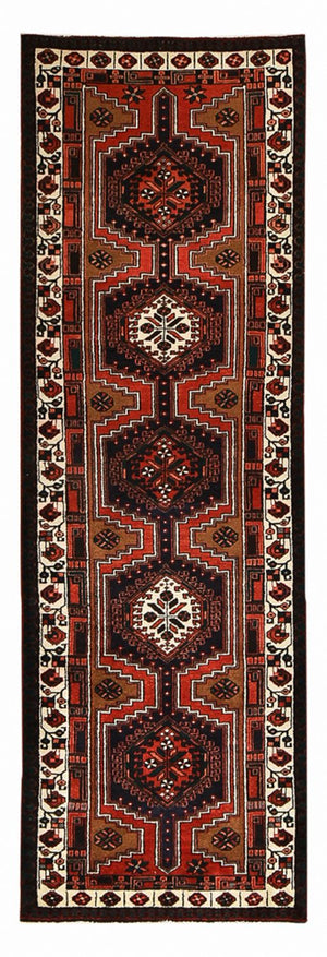 Tappeto corsia Tappeto Persero - Nomade - 313 x 100 cm - rosso scuro