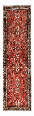 Tappeto corsia Tappeto Persero - Tabriz - 398 x 110 cm - rosso