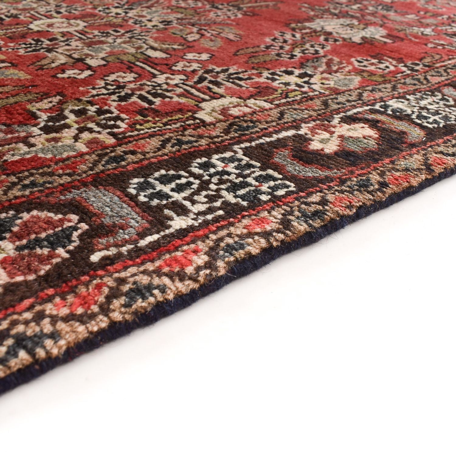 Tappeto corsia Tappeto Persero - Tabriz - 433 x 95 cm - rosso
