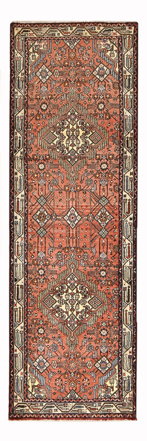 Tappeto corsia Tappeto Persero - Nomade - 265 x 85 cm - rosso chiaro