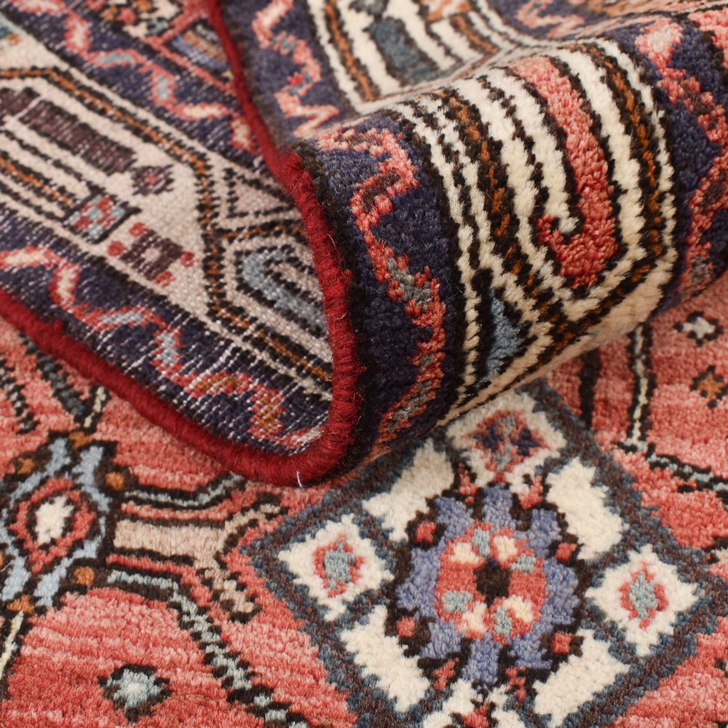 Tappeto corsia Tappeto Persero - Nomade - 265 x 85 cm - rosso chiaro