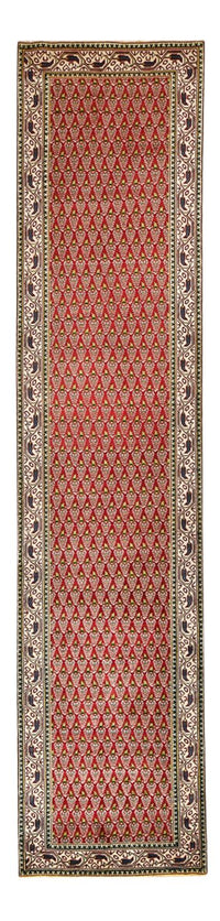 Tappeto corsia Tappeto Persero - Tabriz - 390 x 87 cm - ruggine