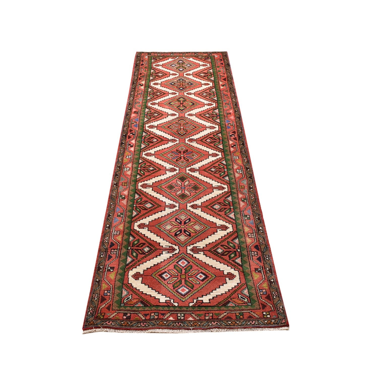 Tappeto corsia Tappeto Persero - Nomade - 273 x 75 cm - rosso chiaro