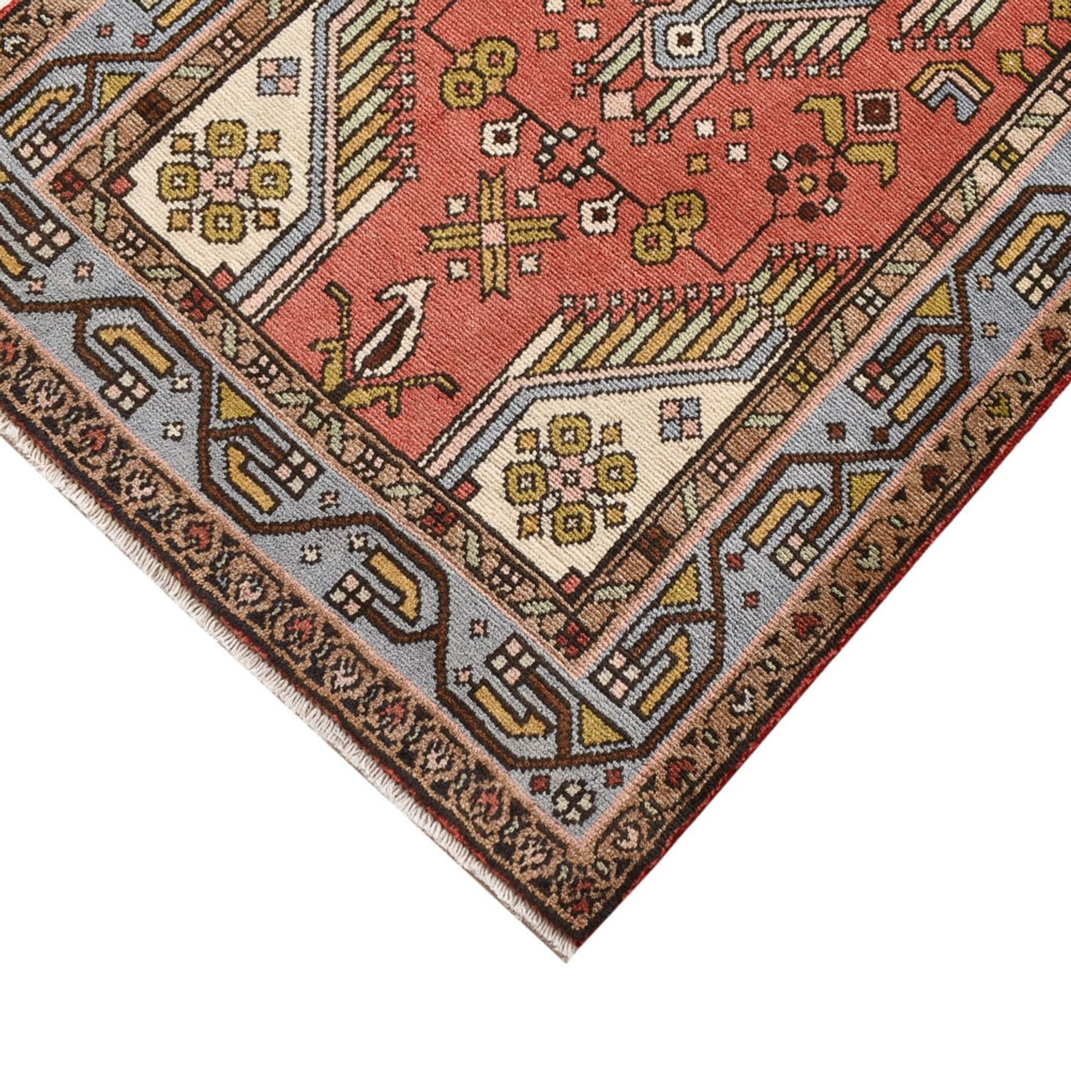 Tappeto corsia Tappeto Persero - Nomade - 292 x 74 cm - rosso chiaro