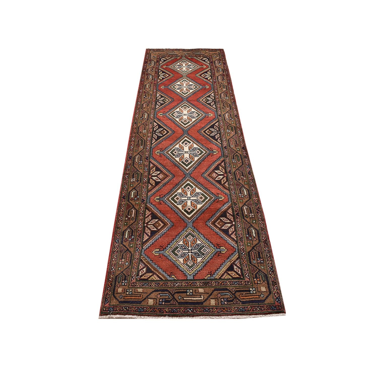 Tappeto corsia Tappeto Persero - Nomade - 281 x 75 cm - rosso