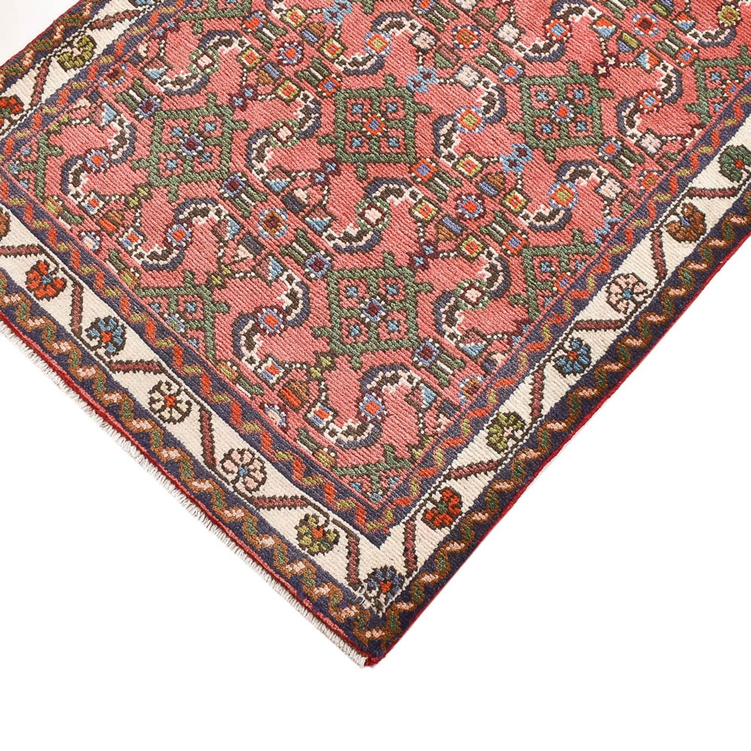 Tappeto corsia Tappeto Persero - Nomade - 195 x 74 cm - rosso chiaro