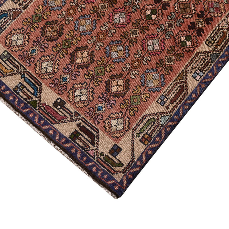 Tappeto corsia Tappeto Persero - Nomade - 278 x 78 cm - rosso chiaro