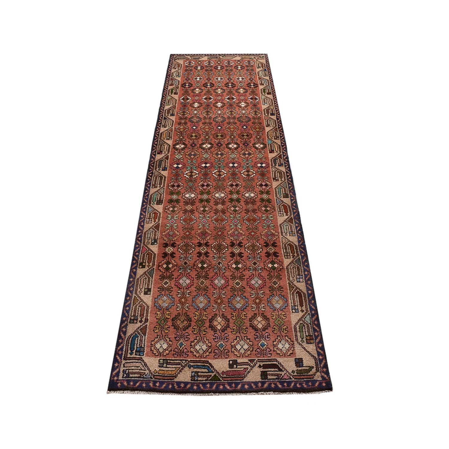 Tappeto corsia Tappeto Persero - Nomade - 278 x 78 cm - rosso chiaro
