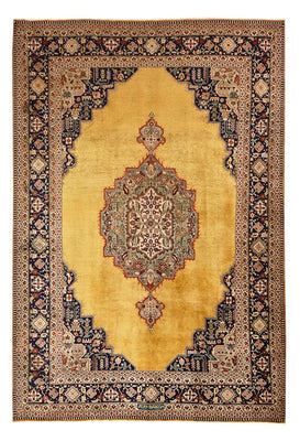Tappeto Persero - Tabriz - 354 x 237 cm - oro