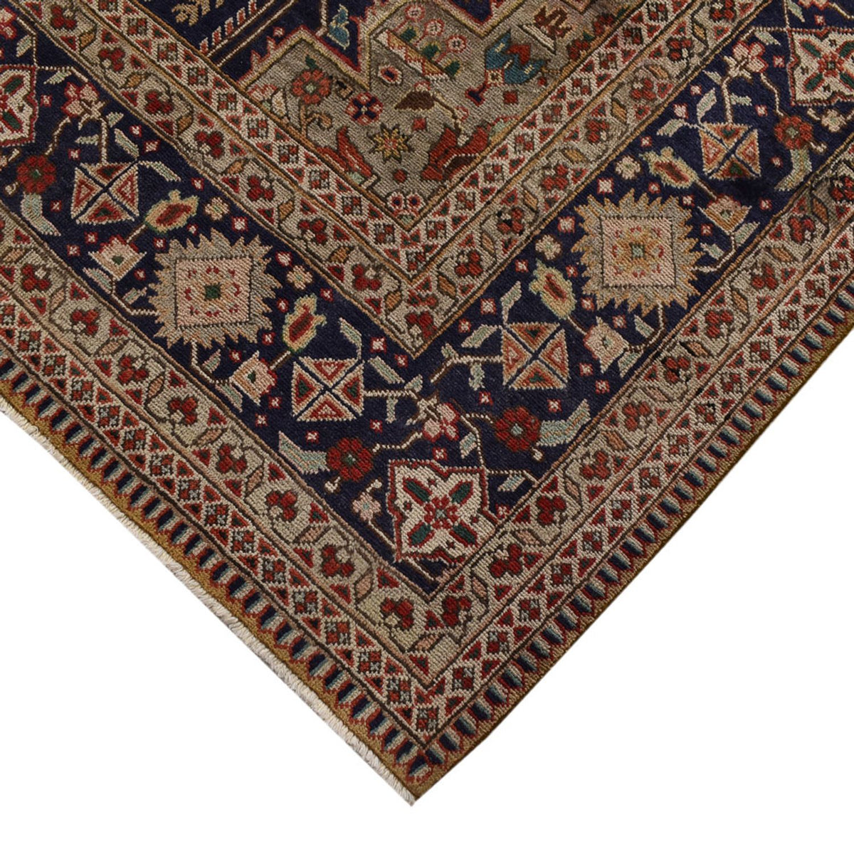 Tappeto Persero - Tabriz - 354 x 237 cm - oro