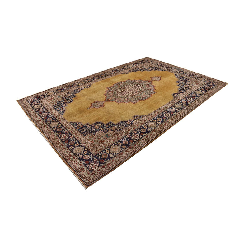 Tappeto Persero - Tabriz - 354 x 237 cm - oro