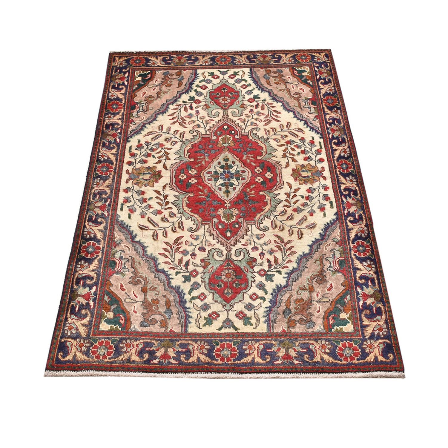 Tappeto Persero - Tabriz - 149 x 93 cm - beige