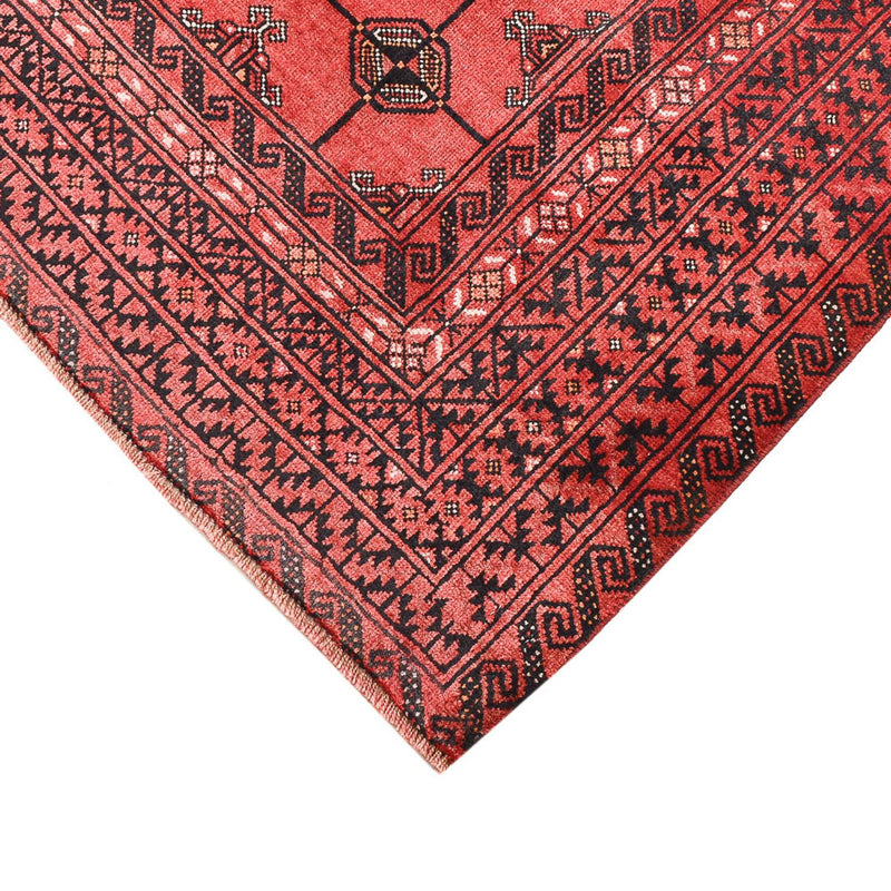 Tappeto Turkaman - 150 x 117 cm - rosso