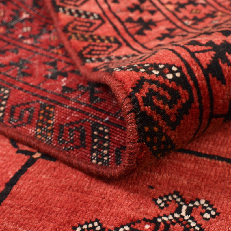 Tappeto Turkaman - 150 x 117 cm - rosso