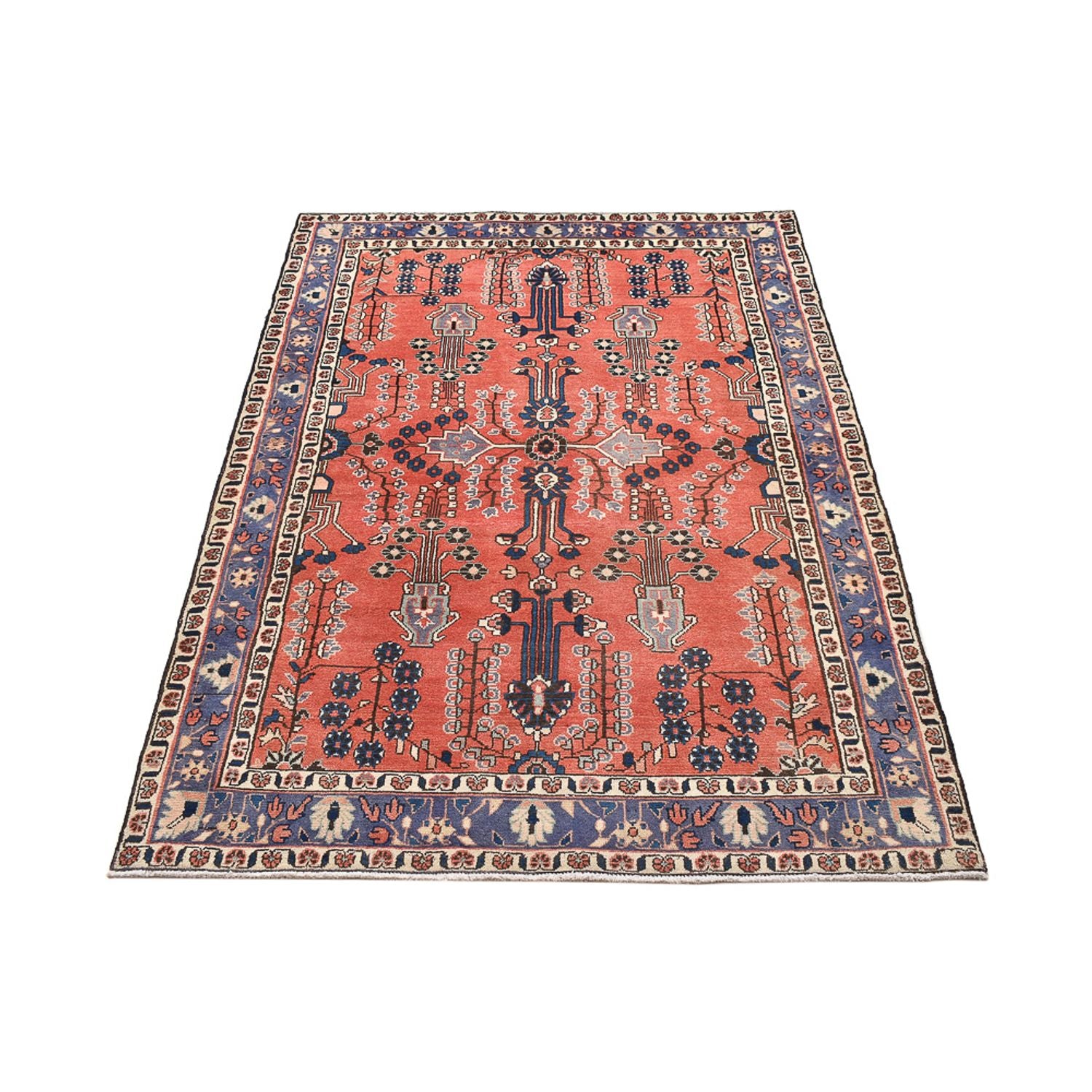 Tappeto Persero - Nomade - 191 x 129 cm - rosso chiaro