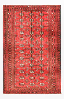 Tappeto Turkaman - 182 x 113 cm - rosso