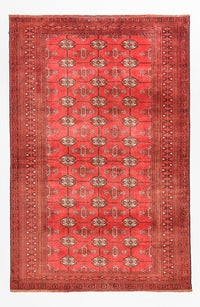 Tappeto Turkaman - 182 x 113 cm - rosso