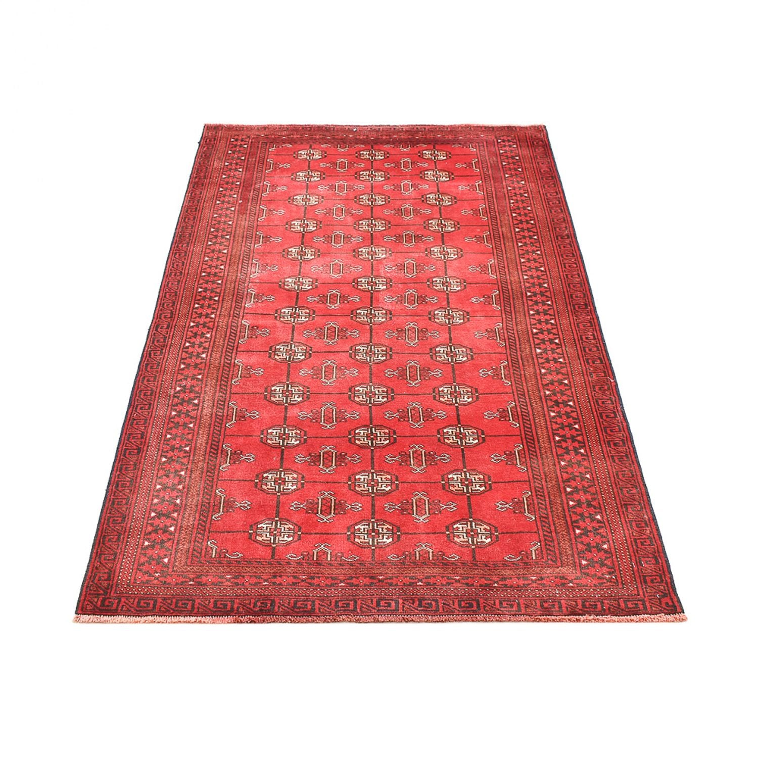Tappeto Turkaman - 182 x 113 cm - rosso