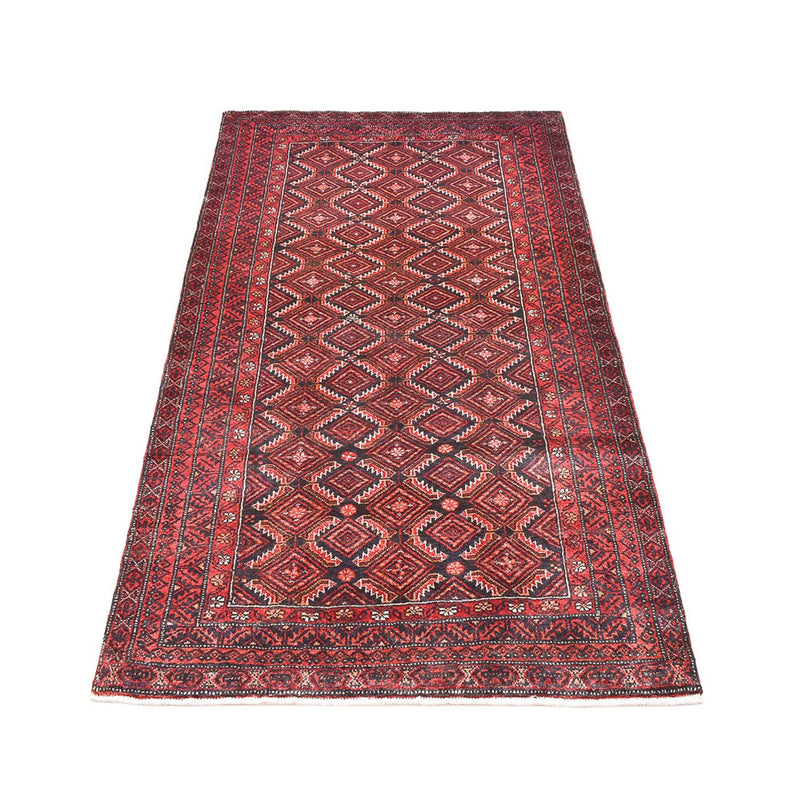 Tappeto corsia Tappeto Belutsch - 180 x 93 cm - rosso