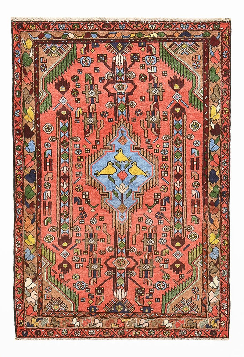 Tappeto Persero - Nomade - 155 x 104 cm - rosso chiaro