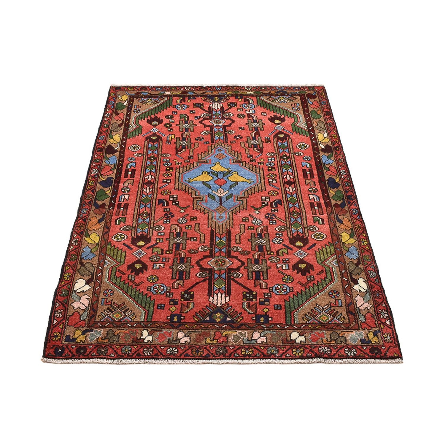 Tappeto Persero - Nomade - 155 x 104 cm - rosso chiaro