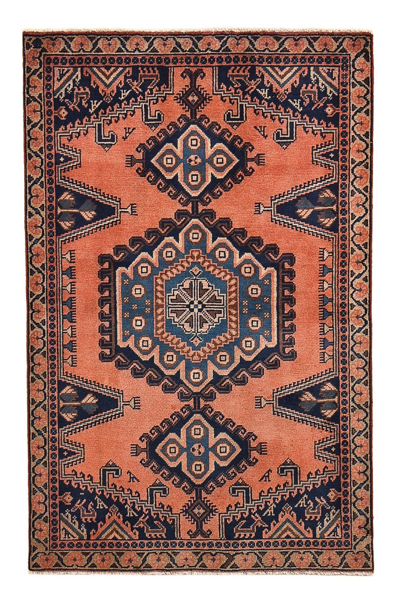Tappeto Persero - Nomade - 160 x 103 cm - rosso chiaro