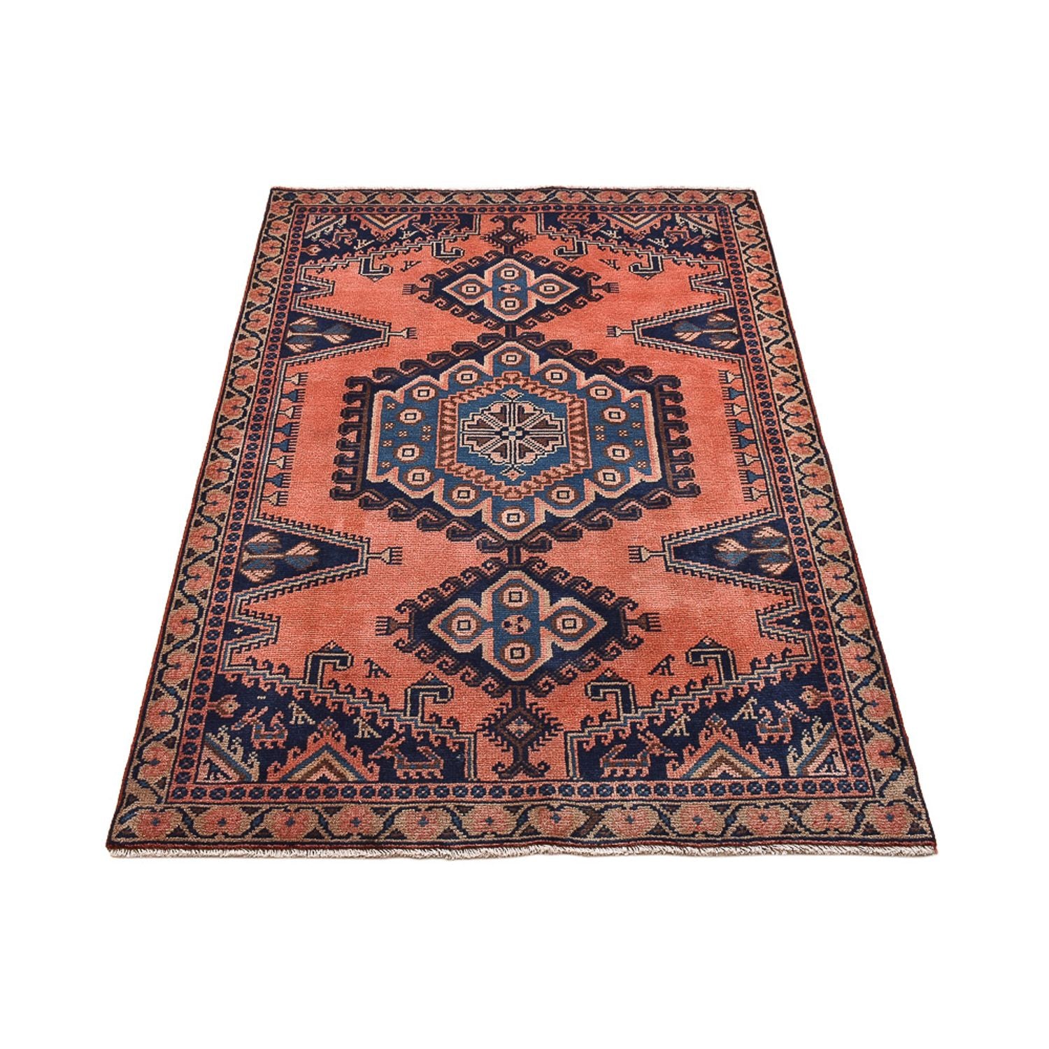 Tappeto Persero - Nomade - 160 x 103 cm - rosso chiaro
