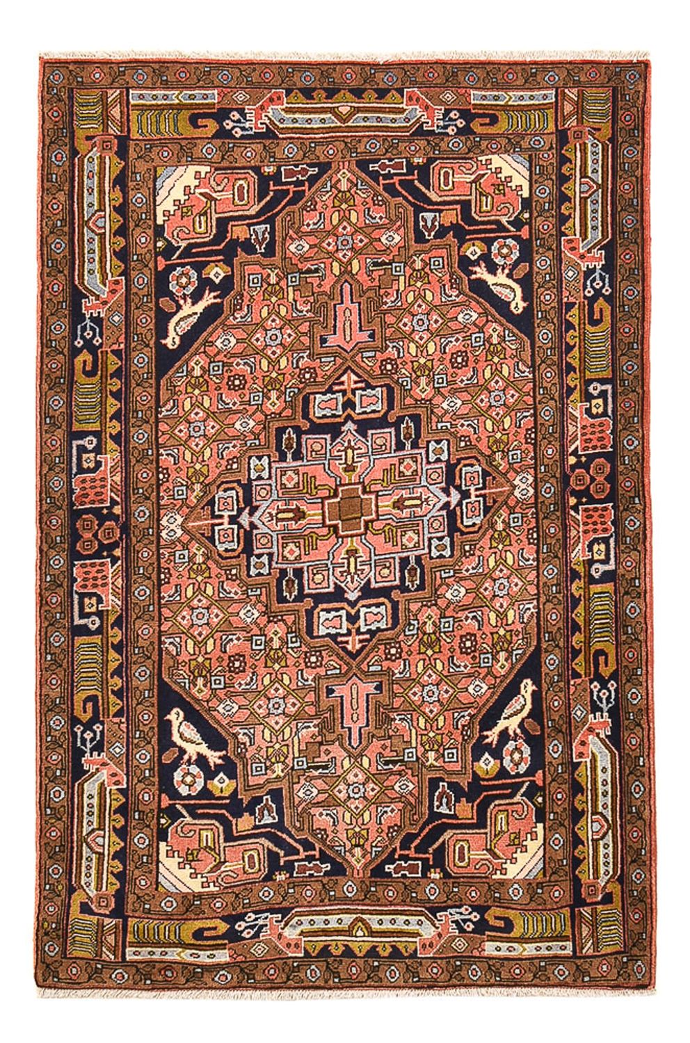 Tappeto Persero - Nomade - 160 x 102 cm - rosso chiaro