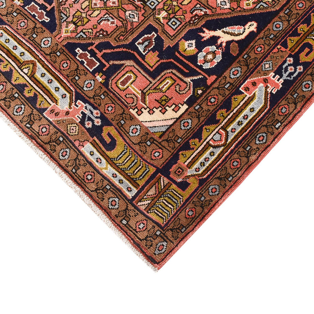 Tappeto Persero - Nomade - 160 x 102 cm - rosso chiaro