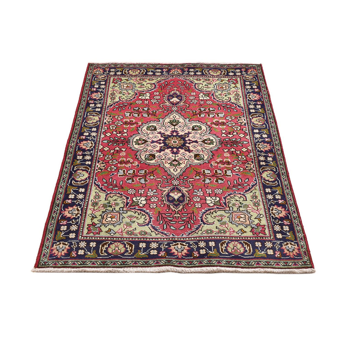 Tappeto Persero - Tabriz - 144 x 100 cm - rosso chiaro