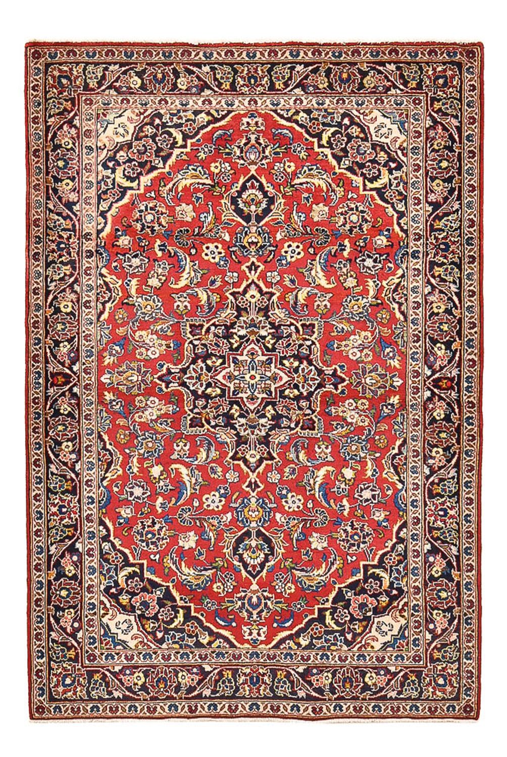 Tappeto Persero - Keshan - 155 x 105 cm - rosso