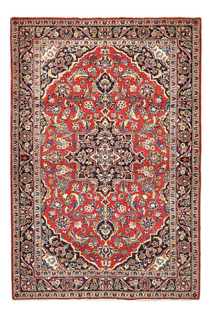 Tappeto Persero - Keshan - 155 x 105 cm - rosso