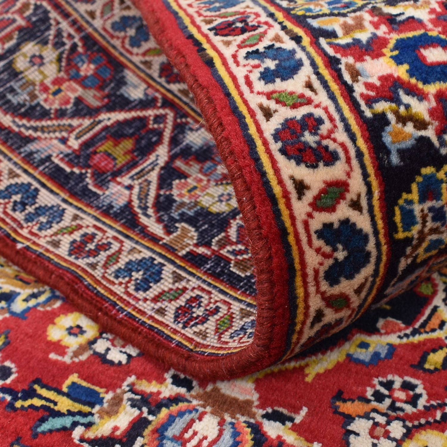 Tappeto Persero - Keshan - 155 x 105 cm - rosso