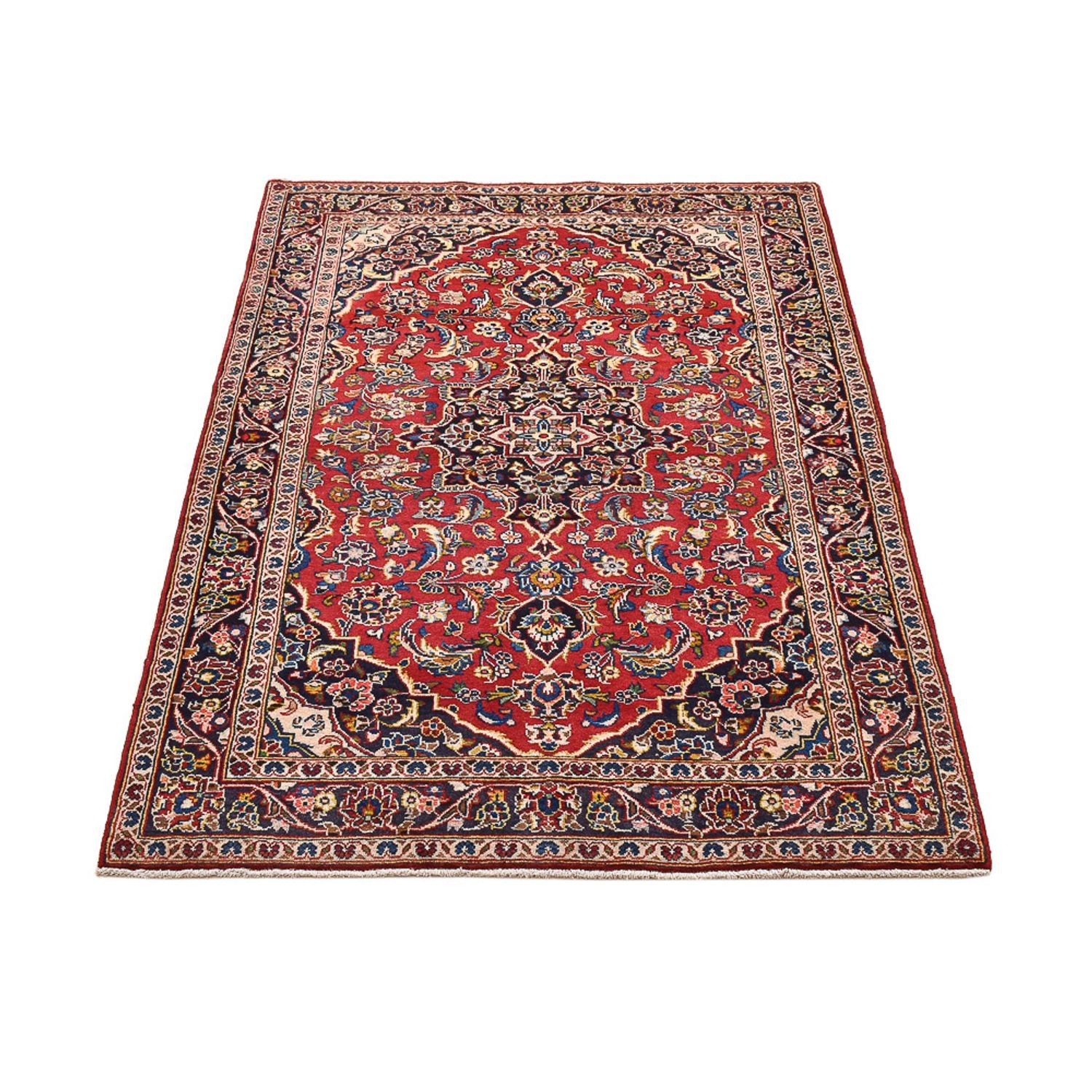 Tappeto Persero - Keshan - 155 x 105 cm - rosso