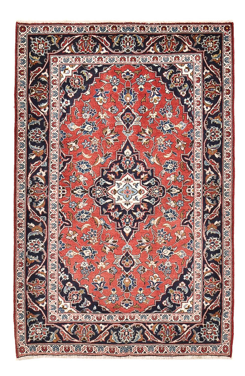 Tappeto Persero - Keshan - 147 x 107 cm - rosso