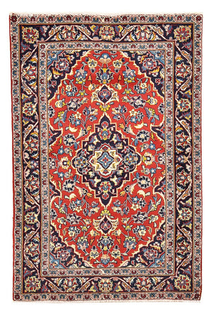 Tappeto Persero - Keshan - 143 x 93 cm - rosso