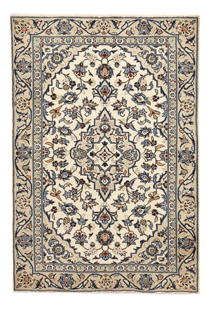 Tappeto Persero - Keshan - 140 x 92 cm - grigio chiaro