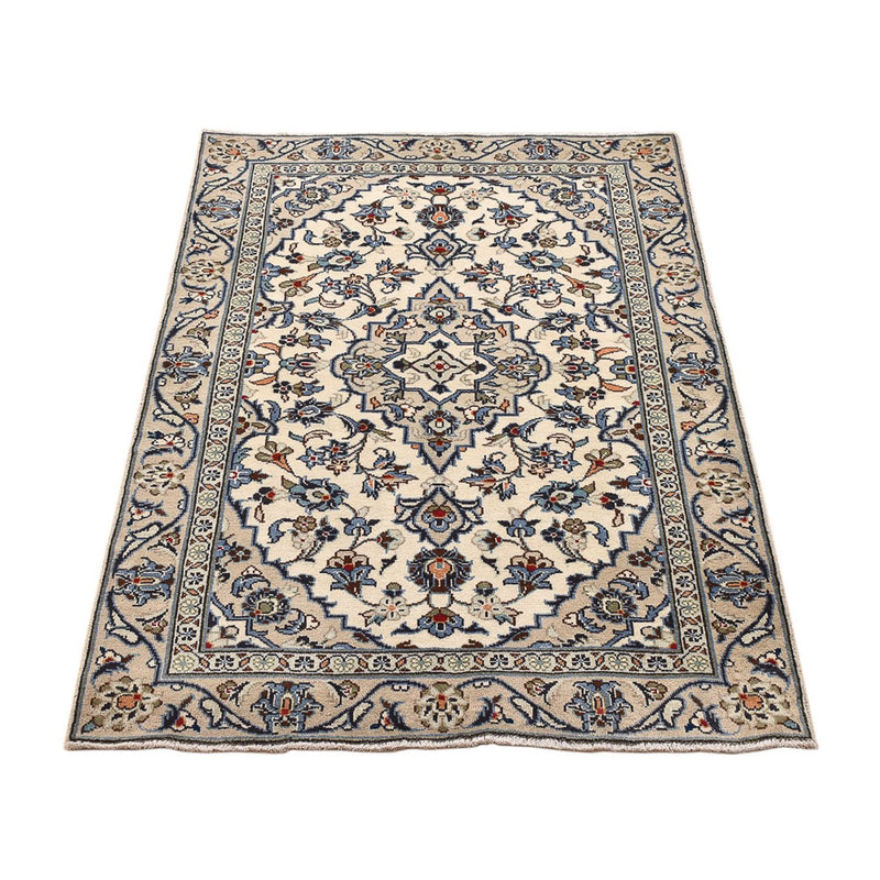 Tappeto Persero - Keshan - 140 x 92 cm - grigio chiaro