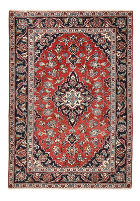 Tappeto Persero - Keshan - 144 x 96 cm - rosso