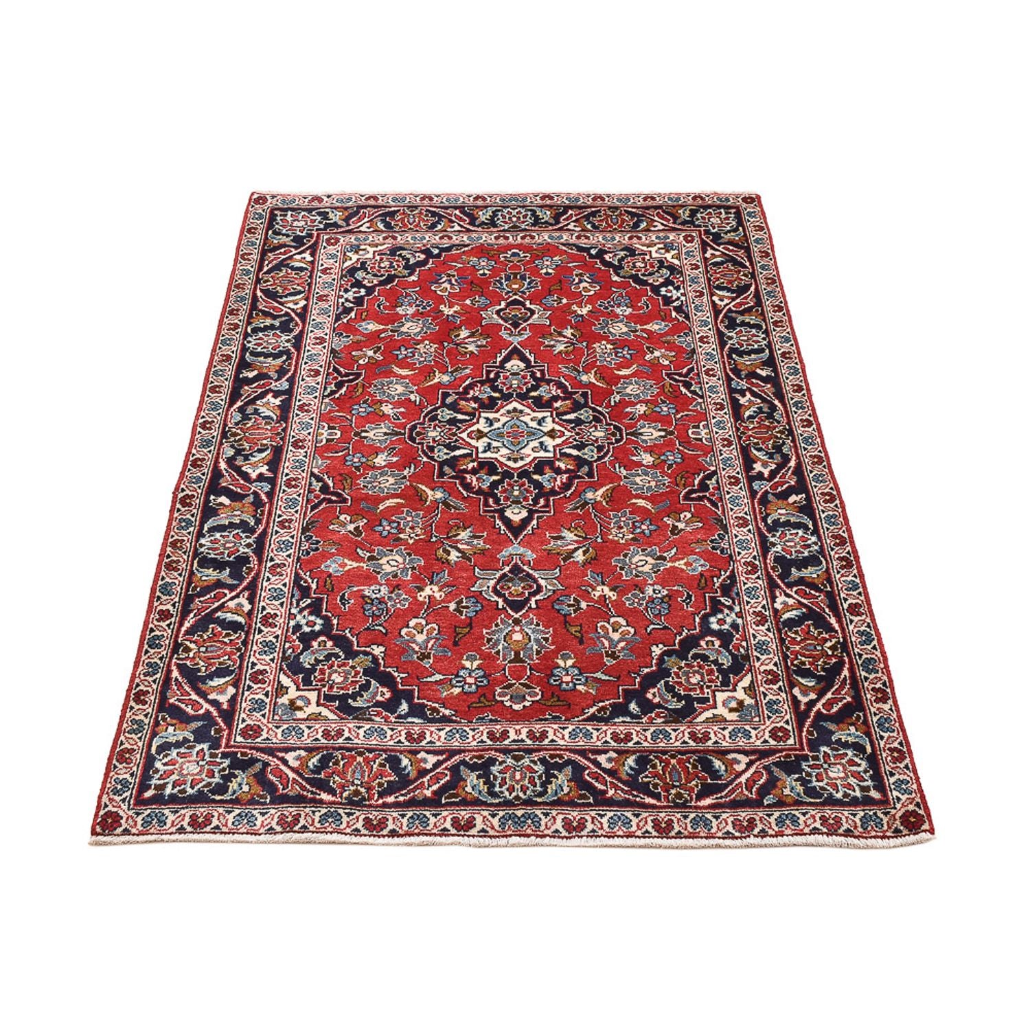 Tappeto Persero - Keshan - 144 x 96 cm - rosso