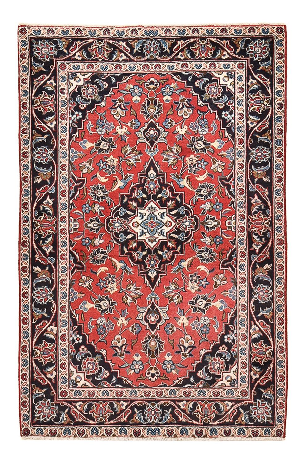 Tappeto Persero - Keshan - 150 x 95 cm - rosso