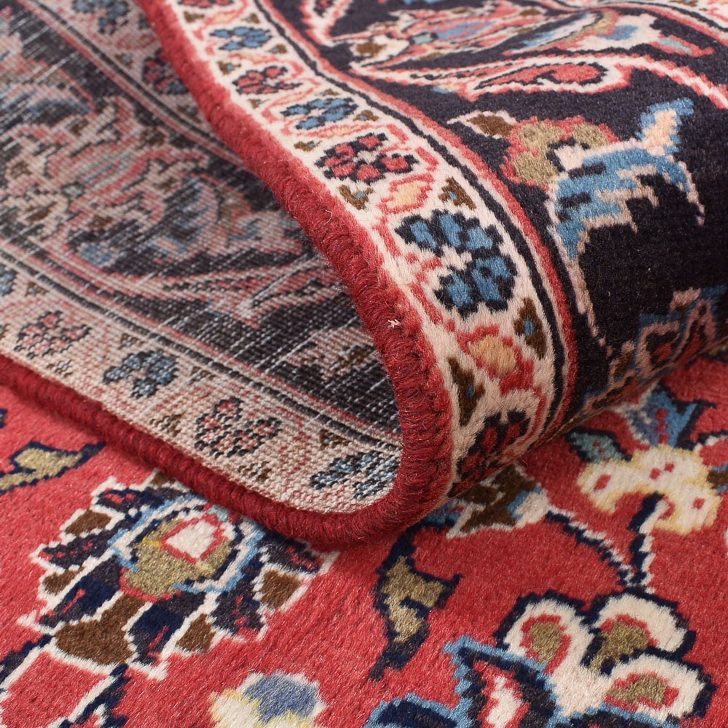 Tappeto Persero - Keshan - 150 x 95 cm - rosso