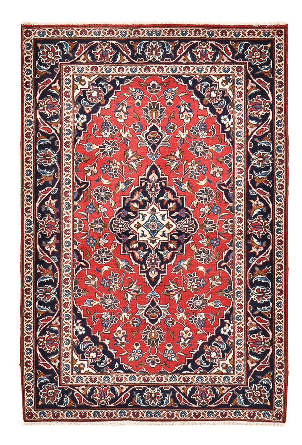 Tappeto Persero - Keshan - 152 x 100 cm - rosso