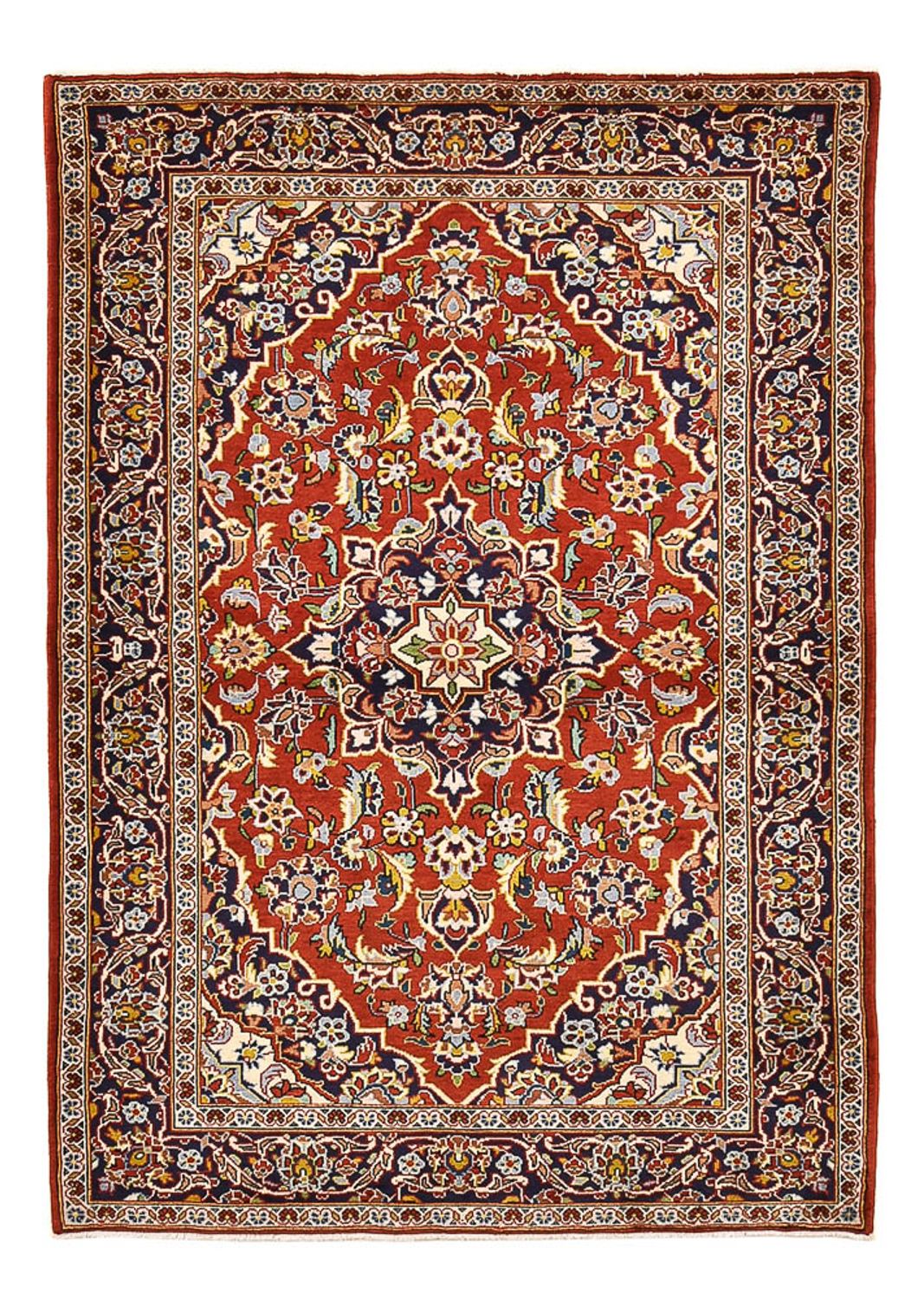 Tappeto Persero - Keshan - 159 x 110 cm - rosso