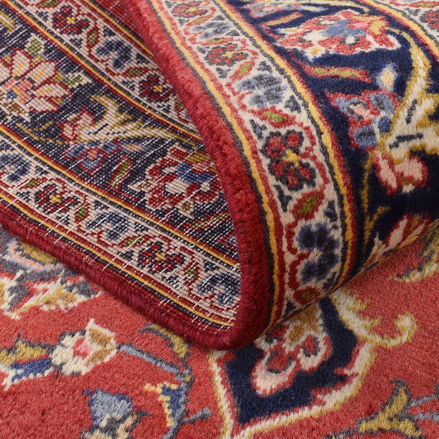 Tappeto Persero - Keshan - 162 x 101 cm - rosso