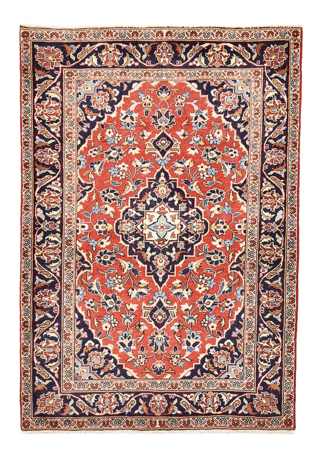 Tappeto Persero - Keshan - 147 x 98 cm - rosso